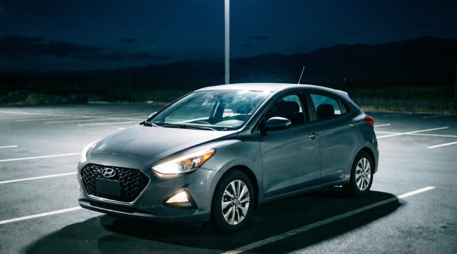 Hyundai ночная парковка телематика